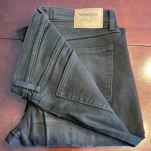 Wrangler lined pants.